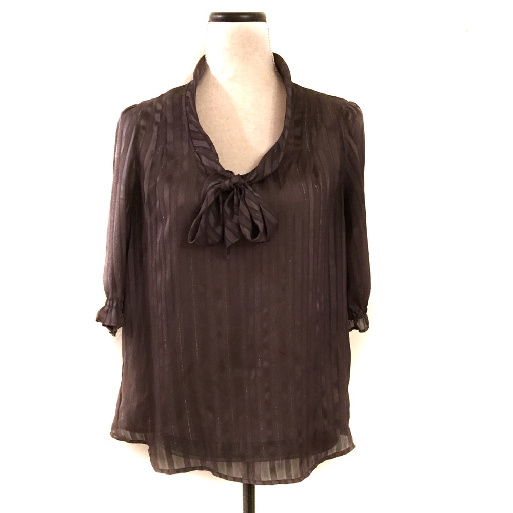 Massimo Brown Blouses Size S